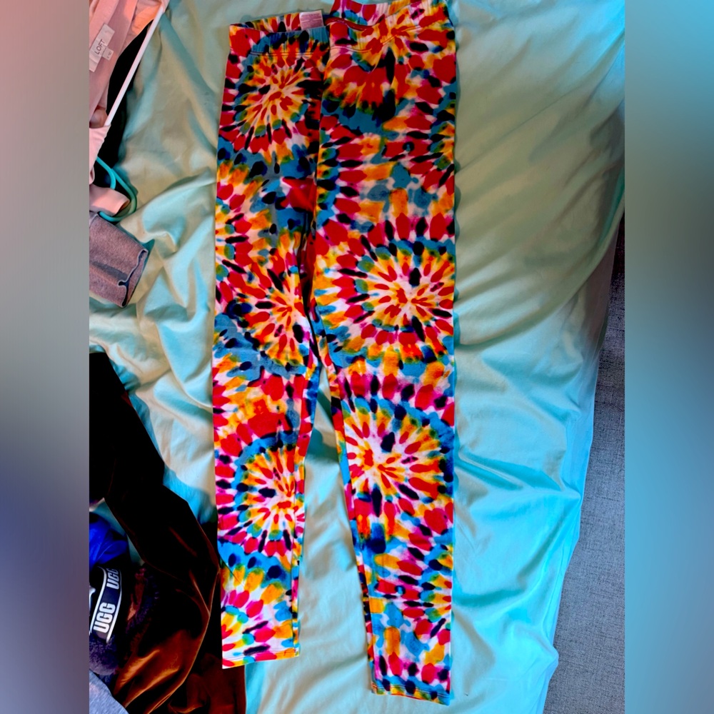 Rainbow tights